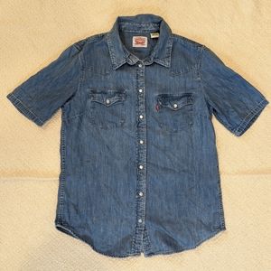 Levi's Denim Button-Up Shirt